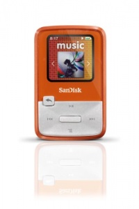 SanDisk Sansa Clip Zip 4GB MP3 Player (Orange) SanDisk Sansa Clip Zip 4GB MP3 Player (Orange)