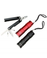 Stay prepared with the Platinum Collection stainless steel multi-tool with 2 LED flashlights. Convenient and compact, it will make quick work of any task around the house, camping, or on-the-go. Stay prepared with the Platinum Collection stainless steel multi-tool with 2 LED flashlights. Convenient and compact, it will make quick work of any task around the house, camping, or on-the-go.