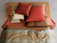 Calvin Klein Studio Collection Atlas Euro Pillow Maroc Crimson Calvin Klein Studio Collection Atlas Euro Pillow Maroc Crimson