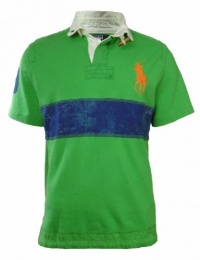 Polo Ralph Lauren Custom-Fit Paint Stripe Rugby Polo Ralph Lauren Custom-Fit Paint Stripe Rugby