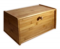 Pure Bamboo Moderna-International Bread Box with Tight-Seal Magentic Door Pure Bamboo Moderna-International Bread Box with Tight-Seal Magentic Door