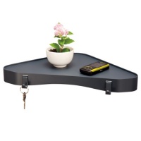 Officemate Verticalmate Corner Shelf, Slate Gray (29322) Officemate Verticalmate Corner Shelf, Slate Gray (29322)