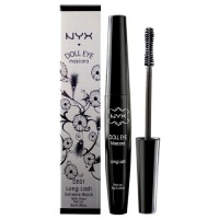 NYX Doll Eye Mascara, Extreme Black, Long Lash DE01 NYX Doll Eye Mascara, Extreme Black, Long Lash DE01