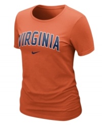 Keep your team pride on display with this NCAA Virginia Cavaliers t-shirt from Nike. Keep your team pride on display with this NCAA Virginia Cavaliers t-shirt from Nike.