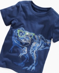 Tyran-nerd-saurus rex. He can get his book-smart style on in this cool t-shirt featuring his favorite geeky dinosaur. Tyran-nerd-saurus rex. He can get his book-smart style on in this cool t-shirt featuring his favorite geeky dinosaur.