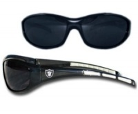 Oakland Raiders Sunglasses Plastic Screen Printed Team Logo Rubber Team Colored Accents Oakland Raiders Sunglasses Plastic Screen Printed Team Logo Rubber Team Colored Accents