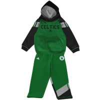 NBA adidas Boston Celtics Toddler Embroidered Hooded Sweatshirt & Pants Set - Kelly Green/Black NBA adidas Boston Celtics Toddler Embroidered Hooded Sweatshirt & Pants Set - Kelly Green/Black