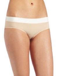 Calvin Klein Womens Satin Sculpt Hipster, Skin, Large Calvin Klein Womens Satin Sculpt Hipster, Skin, Large