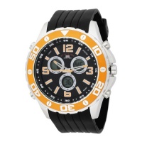 U.S. Polo Assn. Men's US9072 Analog-Digital Black Dial Black Rubber Strap Watch U.S. Polo Assn. Men's US9072 Analog-Digital Black Dial Black Rubber Strap Watch