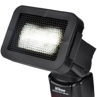 Opteka OSC18 1/8-Inch Universal Honeycomb Speed Grid for External Camera Flashes Opteka OSC18 1/8-Inch Universal Honeycomb Speed Grid for External Camera Flashes