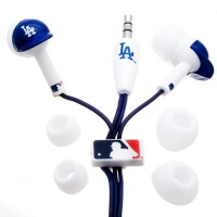 MLB Nes Group Los Angeles Dodgers Batting Helmet Earbuds MLB Nes Group Los Angeles Dodgers Batting Helmet Earbuds