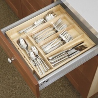 Axis Expandable Kitchen Utensil and Cutlery Drawer Organizer