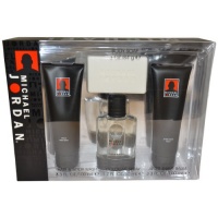 Michael Jordan Men Gift Set (Cologne, After Shave Balm, Hair and Body Wash, Body Soap) Michael Jordan Men Gift Set (Cologne, After Shave Balm, Hair and Body Wash, Body Soap)