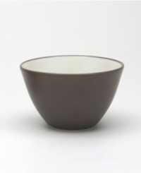 Crafted from versatile stoneware, this mini bowl is perfect for casual dining and elegant entertaining. The deep chocolate brown color enriches any tabletop while the classic shape makes this bowl a practical choice. Crafted from versatile stoneware, this mini bowl is perfect for casual dining and elegant entertaining. The deep chocolate brown color enriches any tabletop while the classic shape makes this bowl a practical choice.