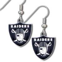 NFL Oakland Raiders Dangle Earrings NFL Oakland Raiders Dangle Earrings