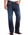 True Religion Men's Ricky Big Qt Straight Jean