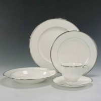 Mikasa Gothic Platinum Salad Plate 8.5-in. Mikasa Gothic Platinum Salad Plate 8.5-in.