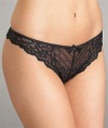 Chantelle Rive Gauche Tanga, SMALL, Cappuccino