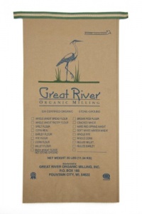 Great River Organic Milling, Organic Specialty Spelt Flour, 25-Pound Package