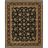 Nourison 2000 2017 Rectangle Rug, Black, 8.6-Feet by 11.6-Feet Nourison 2000 2017 Rectangle Rug, Black, 8.6-Feet by 11.6-Feet