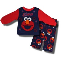 Sesame Street Elmo 2 piece fleece pajamas for toddlers - 2T