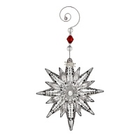 Sparkling Waterford crystal reflects light beautifully, lending a magical glittering element to the holiday tree. Sparkling Waterford crystal reflects light beautifully, lending a magical glittering element to the holiday tree.