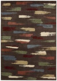 Nourison Interpretations Brown Abstract 2-Feet by 2.9-Feet Polyacrylic Area Rug Nourison Interpretations Brown Abstract 2-Feet by 2.9-Feet Polyacrylic Area Rug