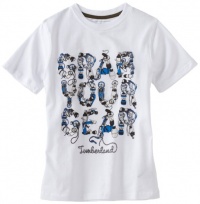 Timberland Boys 2-7 Toddler Gear Up And Get Out Tee, White, 2T Timberland Boys 2-7 Toddler Gear Up And Get Out Tee, White, 2T