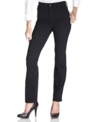 Not Your Daughter's Jeans' Marilyn fit looks all dressed up in a sophisticated black wash. This pair makes a great addition to your denim repertoire. Not Your Daughter's Jeans' Marilyn fit looks all dressed up in a sophisticated black wash. This pair makes a great addition to your denim repertoire.