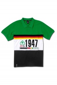 Great blocking. This polo shirt from LRG takes a classic piece and goes bold. Great blocking. This polo shirt from LRG takes a classic piece and goes bold.