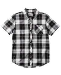 In a big, bold buffalo plaid, this shirt from O'Neill is a rugged take on your standard weekend rotation. In a big, bold buffalo plaid, this shirt from O'Neill is a rugged take on your standard weekend rotation.