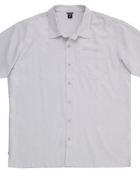 Build up your basics. Get easy style and instant comfort with this relaxed short-sleeved shirt from O'Neill. Build up your basics. Get easy style and instant comfort with this relaxed short-sleeved shirt from O'Neill.