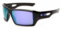 Oakley Men's Eyepatch Square Sunglasses,Polished Black Frame/Violet Iridium Lens,One Size Oakley Men's Eyepatch Square Sunglasses,Polished Black Frame/Violet Iridium Lens,One Size