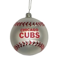 Show your love and support for the Chicago Cubs by displaying this ornament on your tree. Show your love and support for the Chicago Cubs by displaying this ornament on your tree.