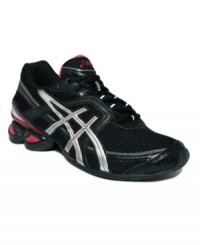 The ultimate year-round running shoe. With a slipper-like fit and the brand's signature performance features, the GEL-Frantic 6 sneakers offer the comfortable feel and optimal response you've come to expect from Asics. The ultimate year-round running shoe. With a slipper-like fit and the brand's signature performance features, the GEL-Frantic 6 sneakers offer the comfortable feel and optimal response you've come to expect from Asics.