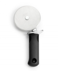 Parlor tricks. This sharp, stainless steel pizza wheel muscles through even thickest crusts, providing the perfect slices with almost no effort at all. Limited lifetime warranty. Parlor tricks. This sharp, stainless steel pizza wheel muscles through even thickest crusts, providing the perfect slices with almost no effort at all. Limited lifetime warranty.