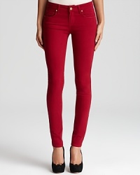 With colored denim all the rage, try these flame-hued skinnies from Paige Denim for must-have, statement-making fall style. With colored denim all the rage, try these flame-hued skinnies from Paige Denim for must-have, statement-making fall style.