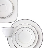 Double bands of shimmering platinum surround each piece of the Kilbarry Platinum pattern. This fine bone china is both understated and modern. Double bands of shimmering platinum surround each piece of the Kilbarry Platinum pattern. This fine bone china is both understated and modern.