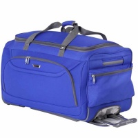 Delsey Helium Fusion Lite 2.0 Trolley Duffle in Blue Delsey Helium Fusion Lite 2.0 Trolley Duffle in Blue