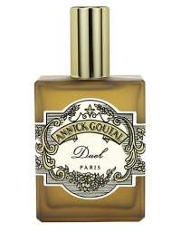 SOURCE OF INSPIRATION: This is a fragrance designed for men who wish they could go back in time and fight in duel, at the dawn of mornings. The subtle leather note recalls the swords' sheath and the thrown glove, which once upon a time were used as a provocation in duel... for a question of honor, or love... WORDS TO DESCRIBE IT: A soft fragrance, like a second skin. The fragrance designed for the 21st century romantic man. 3.4 oz. 