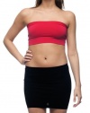 Womens Stretch Seamless Tube Top Bandeau Bra by Level 33