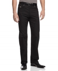 Always bet on black. These jeans from Boss Orange are a sure thing. Always bet on black. These jeans from Boss Orange are a sure thing.