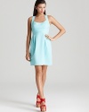 Nanette Lepore masters the quintessential summer frock with this brightly hued and impeccably tailored dress.