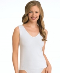 A sleek, seamless tank top by Jockey. Breathable fabric adds to its coolness and comfort. Style #2382 (Clearance) A sleek, seamless tank top by Jockey. Breathable fabric adds to its coolness and comfort. Style #2382 (Clearance)