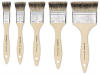 da Vinci Series 582 Pure Badger Hair Mottler Flat Paintbrush, Size 25 da Vinci Series 582 Pure Badger Hair Mottler Flat Paintbrush, Size 25