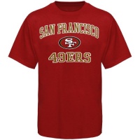 San Francisco 49ers Majestic Heart & Soul II Red T-Shirt San Francisco 49ers Majestic Heart & Soul II Red T-Shirt