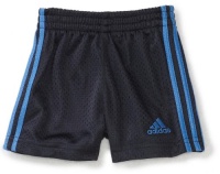 Adidas Baby-boys Infant Fashion Mesh Short, Dark Grey, 12 Months Adidas Baby-boys Infant Fashion Mesh Short, Dark Grey, 12 Months