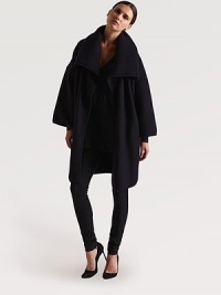 Rich boiled wool takes shape in a slouchy, oversized style with a wide shawl collar and deep dropped shoulders.Ribbed shawl collarDolman sleevesSlash pocketsOpen frontAbout 27 from shoulder to hemWoolDry cleanImportedModel shown is 5'9½ (176cm) wearing US size Small.This style runs true to size. We recommend ordering your usual size for a standard fit. Rich boiled wool takes shape in a slouchy, oversized style with a wide shawl collar and deep dropped shoulders.Ribbed shawl collarDolman sleevesSlash pocketsOpen frontAbout 27 from shoulder to hemWoolDry cleanImportedModel shown is 5'9½ (176cm) wearing US size Small.This style runs true to size. We recommend ordering your usual size for a standard fit.