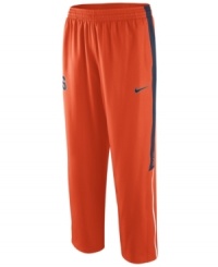 Stay ahead of the game and show your support anytime with these Syracuse Orange NCAA basketball pants featuring Dri-Fit technology from Nike. Stay ahead of the game and show your support anytime with these Syracuse Orange NCAA basketball pants featuring Dri-Fit technology from Nike.