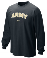 Be a part of the team in this Nike Army Black Knight NCAA shirt. Be a part of the team in this Nike Army Black Knight NCAA shirt.